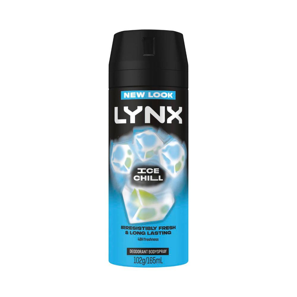 Buy Lynx Deodorant Body Spray Ice Chill 165mL Coles