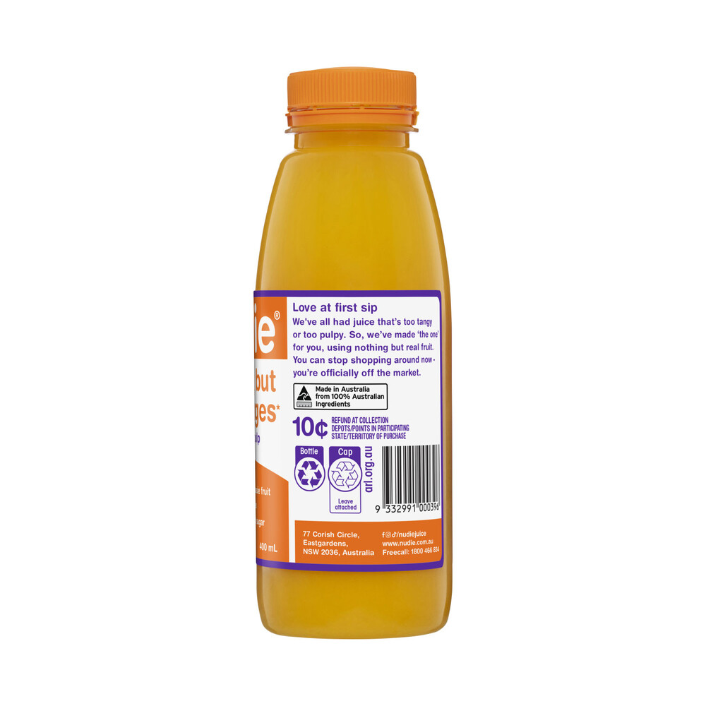 Nudie Nothing But Orange Juice | 400mL