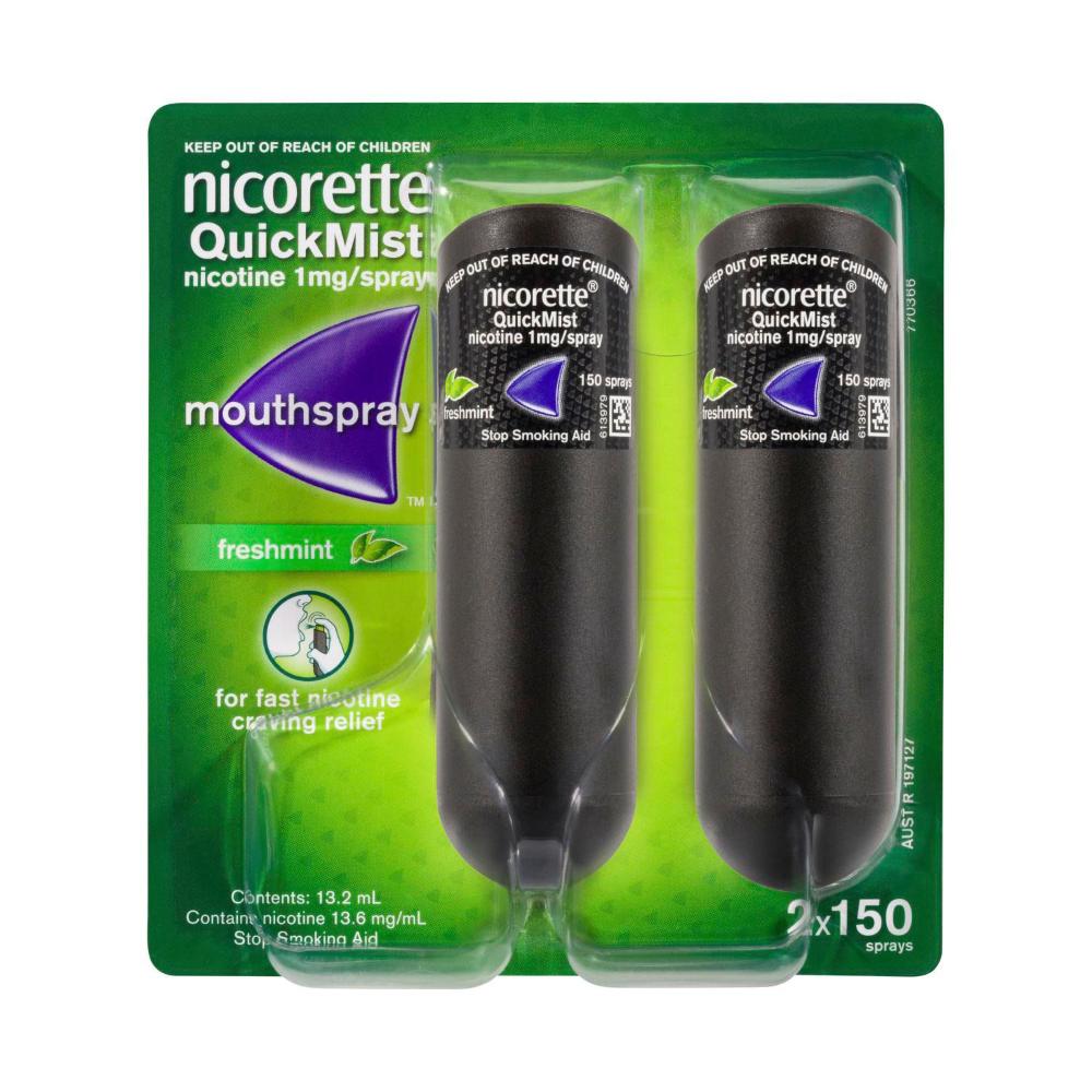 Nicorette QuickMist Duo Spray 2 Pack