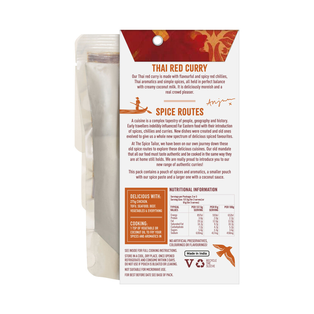 Buy The Spice Tailor Thai Red Curry 275g Coles
