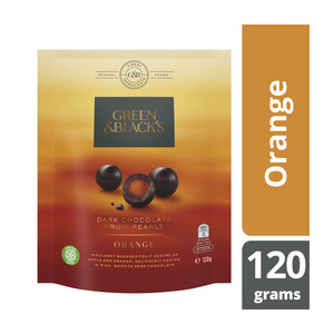 Green & Black's Velvet Fruit Pearls Orange