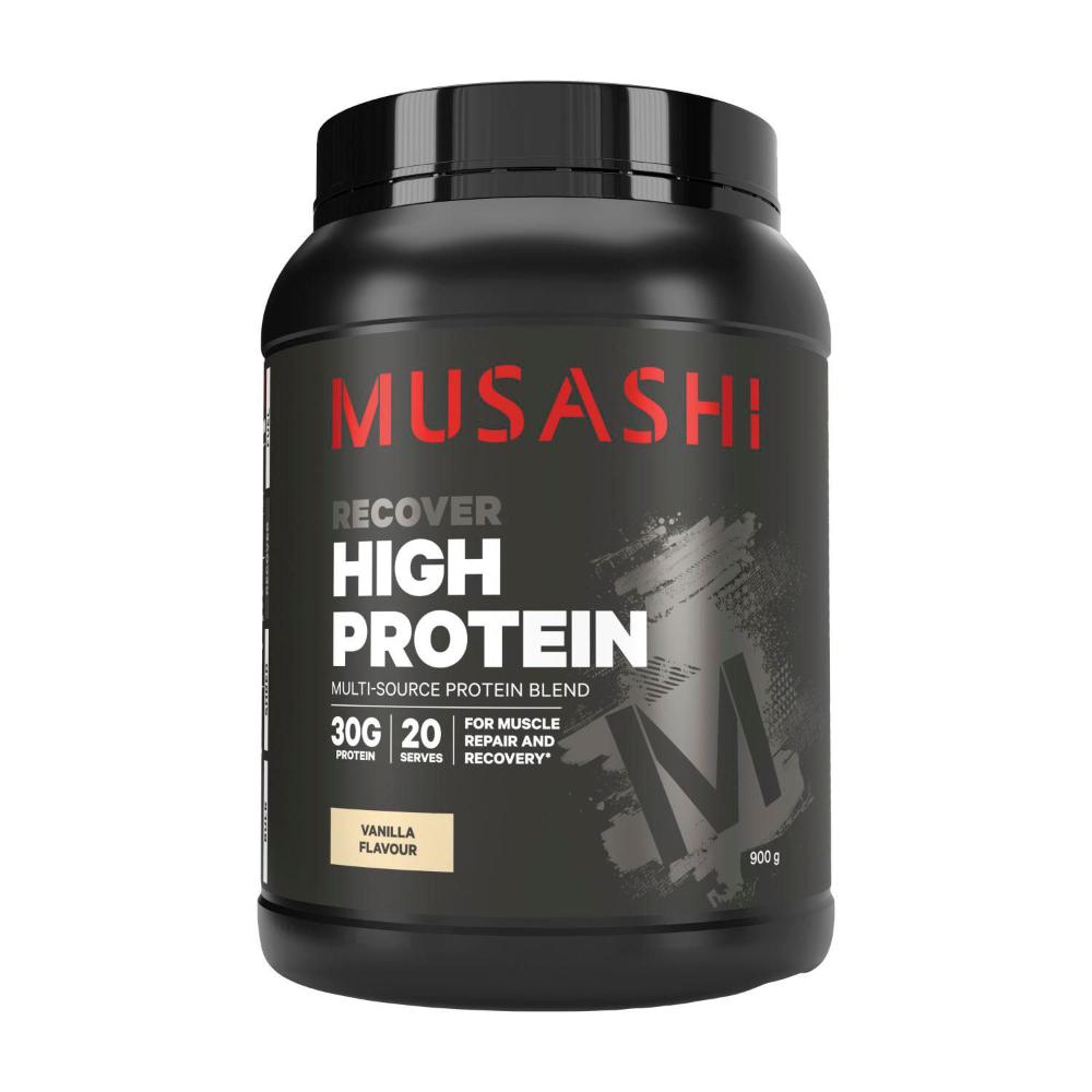 Buy Musashi P30 High Protein Powder Vanilla Milkshake 900g