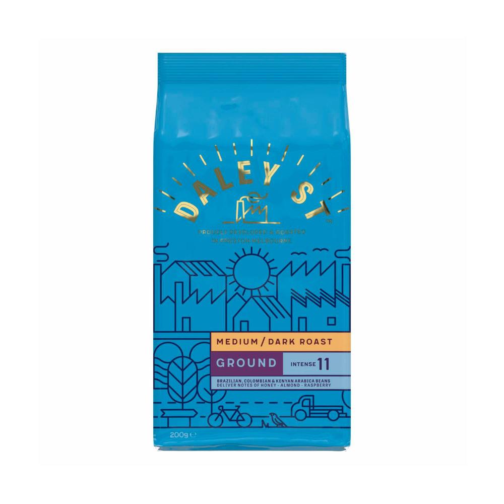 Buy Daley Street Medium/dark Coffee Ground 200g Coles