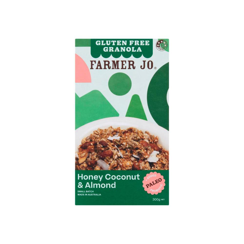 Buy Farmer Jo Gluten Free Paleo Granola 300g Coles