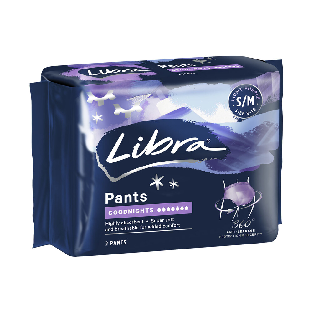 Buy Libra Night Pants Medium 2 pack Coles