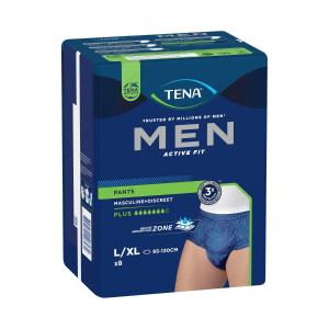 Tena Men Active Fit Plus Navy Large 