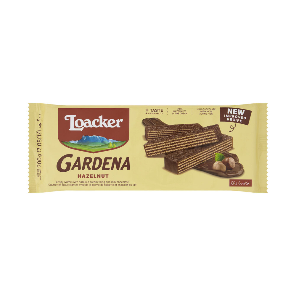 Buy Loacker Gardena Hazelnut Wafer 200g Coles