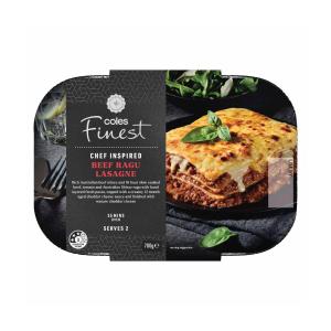 Coles Finest Angus Beef Lasagne