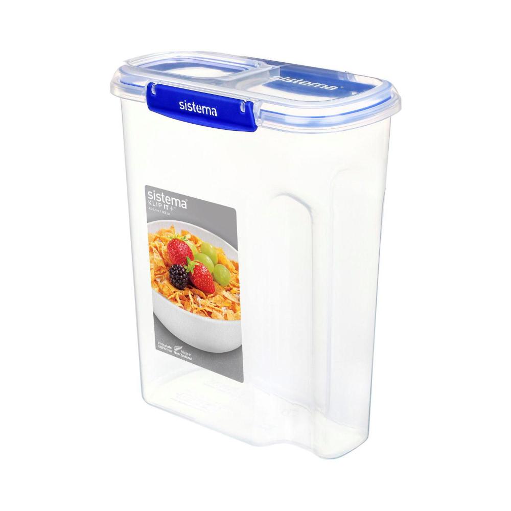 Buy Sistema Klip It Plus Cereal Container 4.2L 1 each Coles