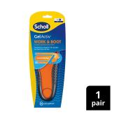 Buy Scholl Gel Activ Insole Work Boot Large each Coles
