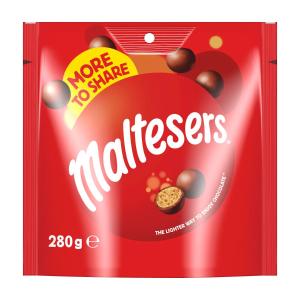 Maltesers Milk Chocolate Snack Party Bag | 280g
