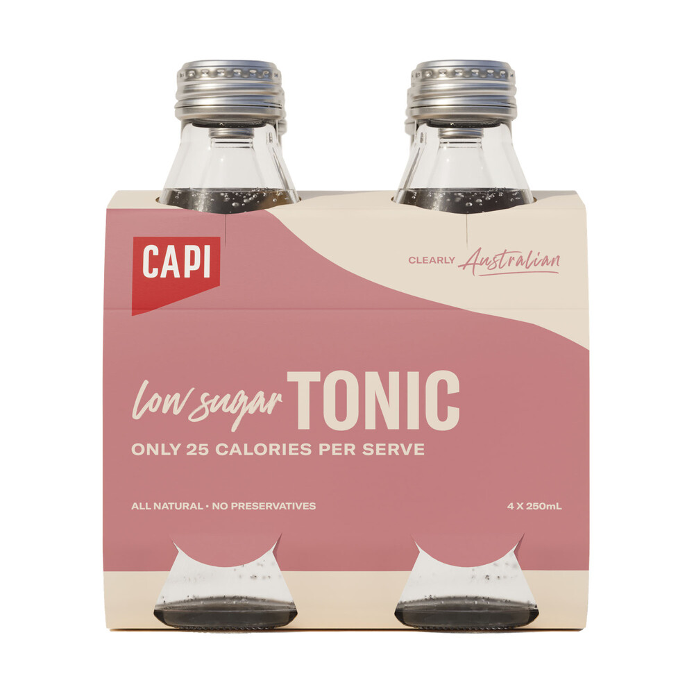 Buy Capi Tonic Water Low Sugar 4 pack | Coles