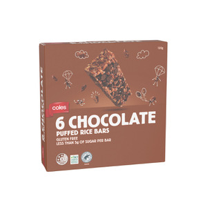 Coles Chocolate Puffed Rice Bars Coles Online