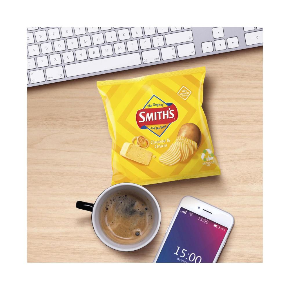 cheese and onion chips coles