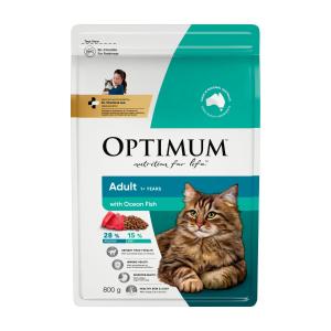 coles optimum cat food
