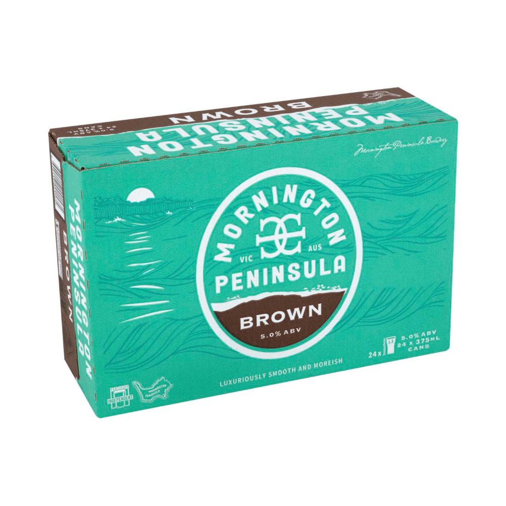 Buy Mornington Brown Ale Can 375mL 24 Pack Coles