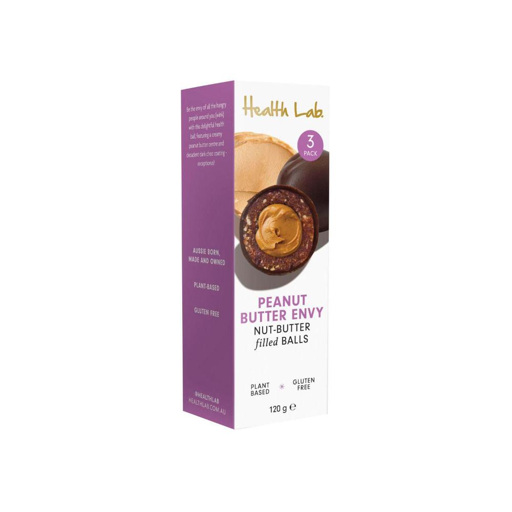 Buy Health Lab Peanut Butter Choc Nut Butterball 3x40g 120g Coles