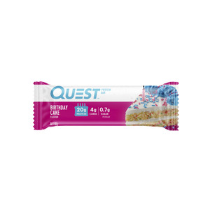 Buy Quest Protein Bar Birthday Cake 60g | Coles