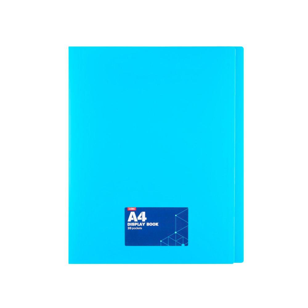 Buy Coles A4 Display Folder 1 each Coles