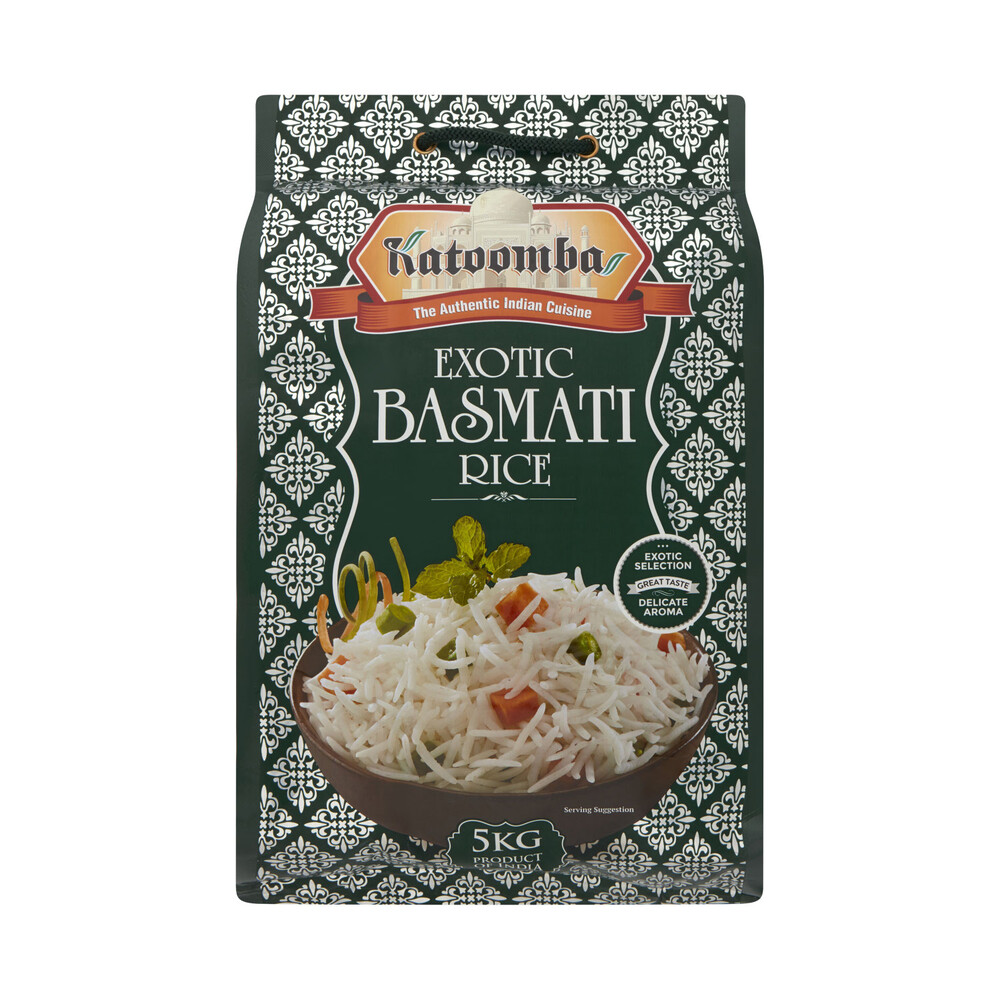 Buy Katoomba Exotic Basmati Rice 5kg | Coles