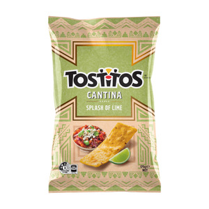 Tostitos Splash Of Lime Tortilla Chips | 175g