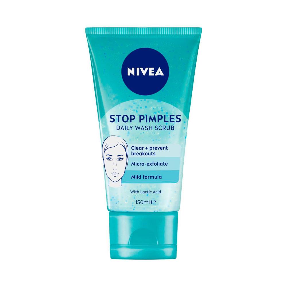 Buy Nivea Daily Essentials Wash Scrub Anti Blemish 150mL Coles
