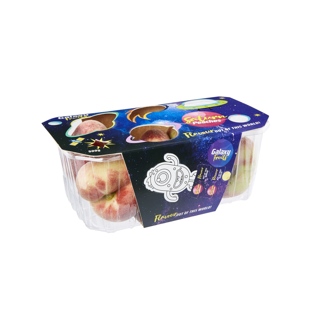 Buy Coles Peaches Saturn Prepack 500g Coles