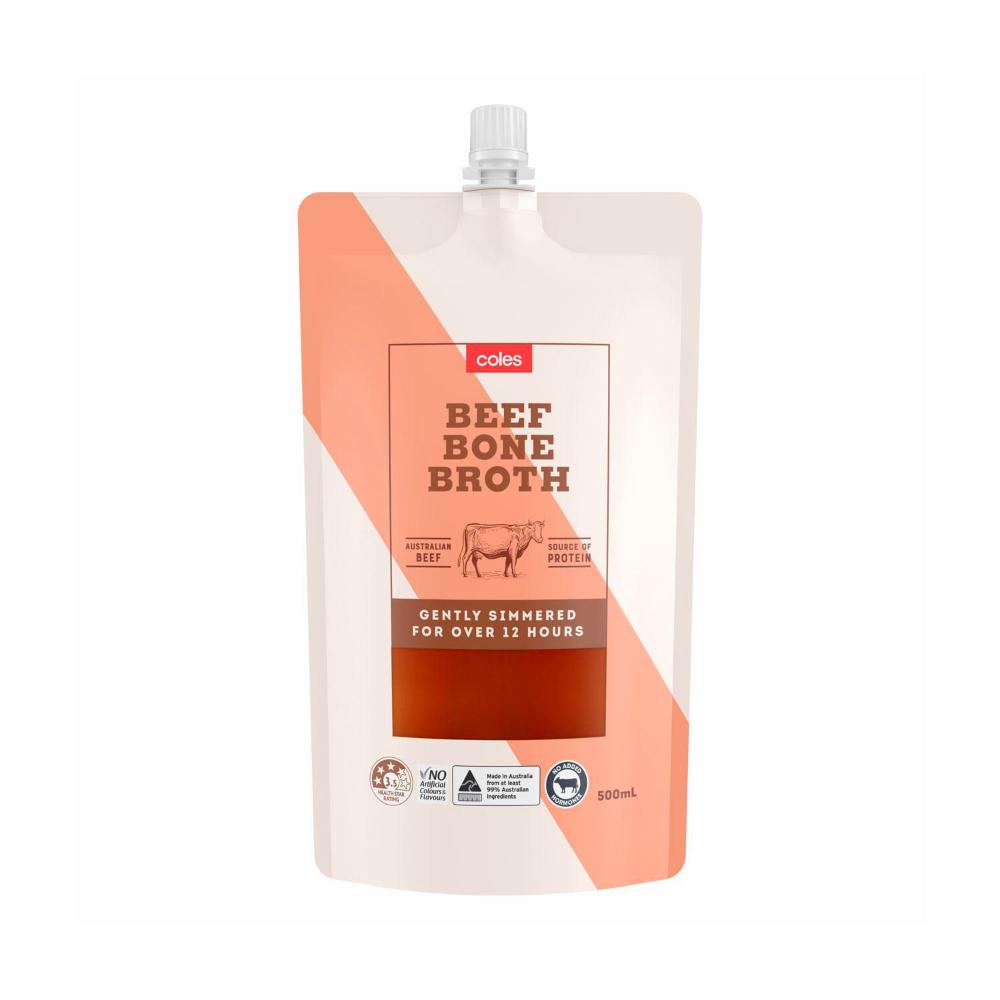 Buy Coles Beef Bone Broth 500mL Coles buy-coles-beef-bone-broth-500ml-coles