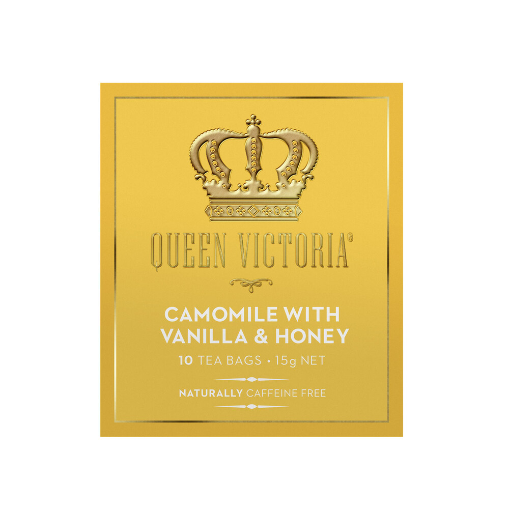 Buy Queen Victoria Honey & Vanilla Camomile Tea Bags 10 pack Coles
