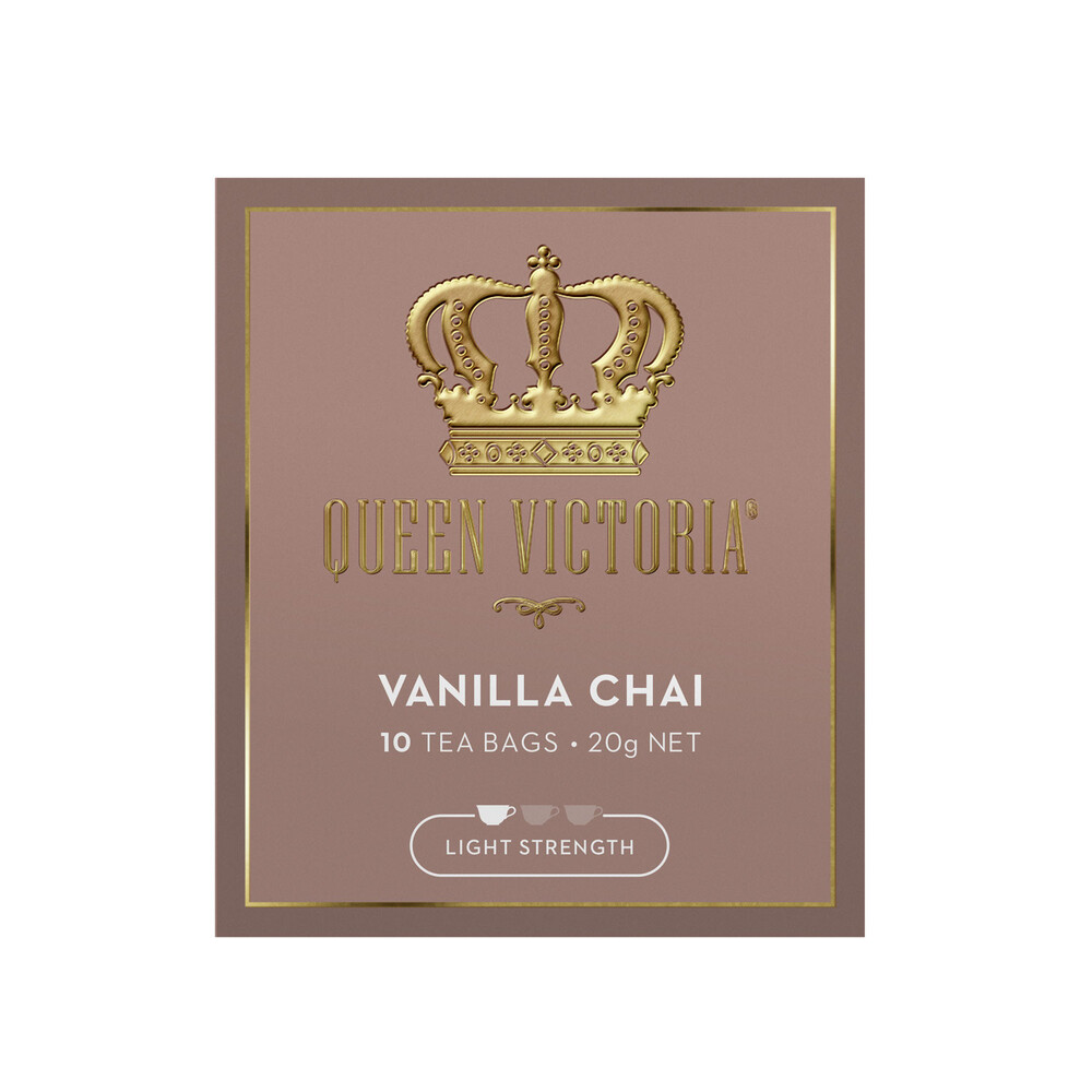 Buy Queen Victoria Vanilla Chai Tea Bags 10 pack Coles