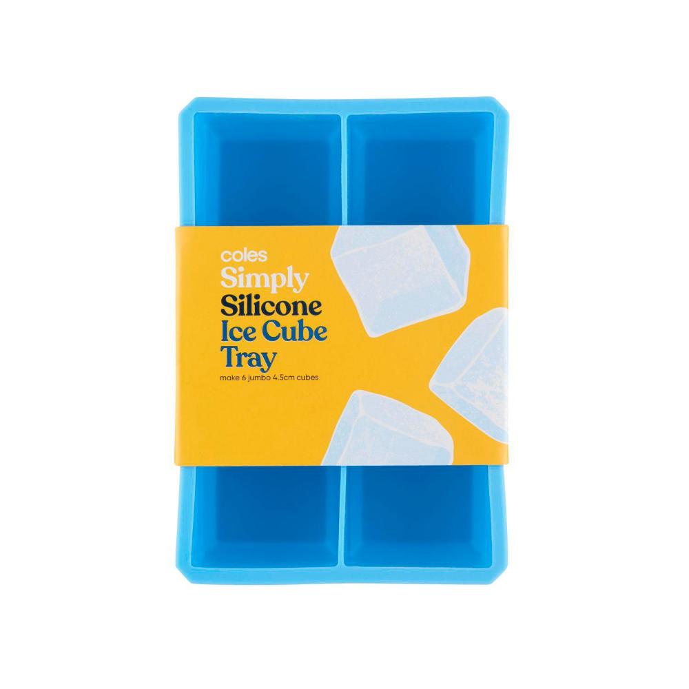 Buy Coles Simply Large Silicone Ice Cube Tray Each Coles