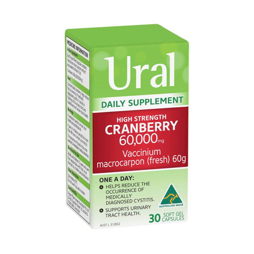 Buy Ural High Strength Cranberry Capsules 30 pack Coles