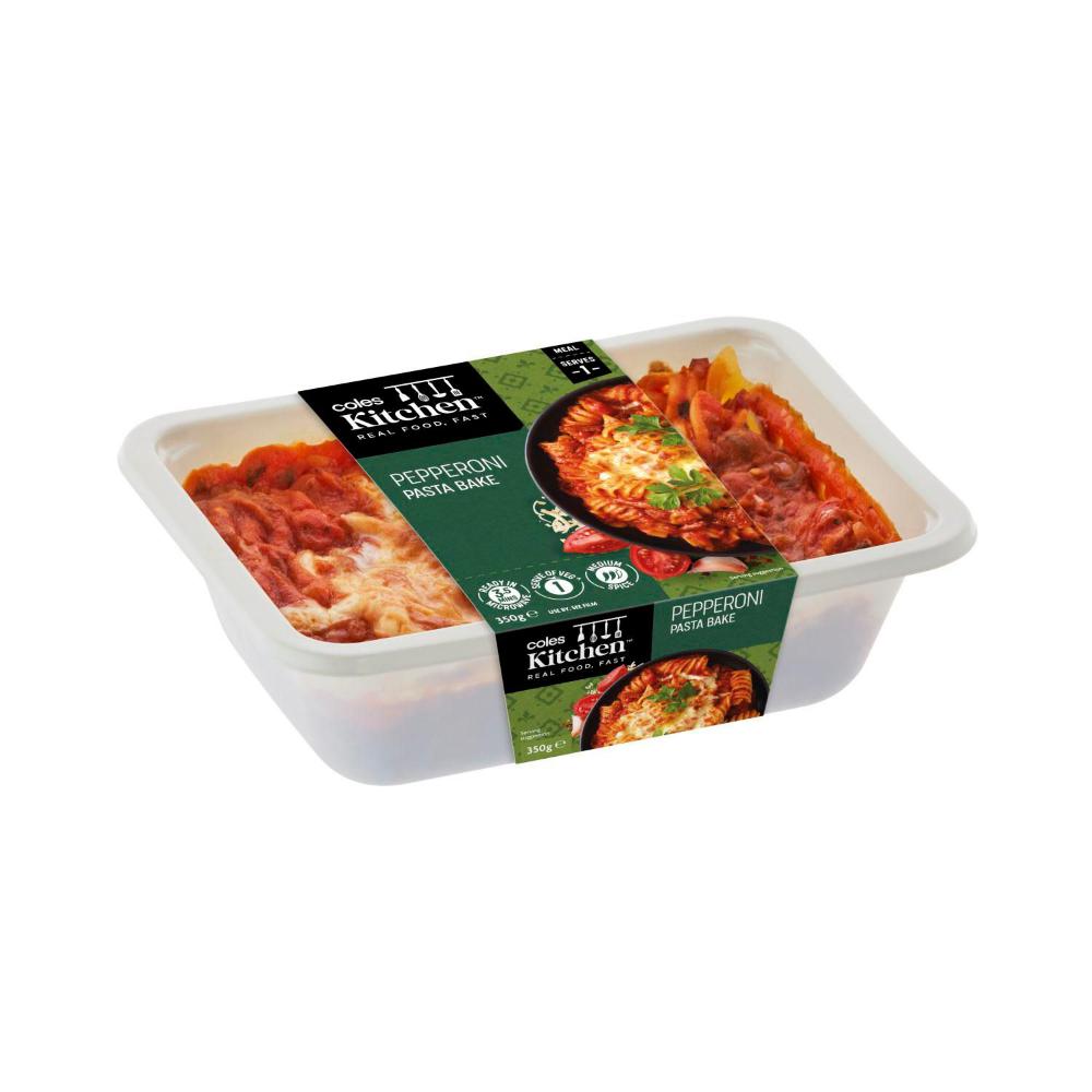 Buy Coles Kitchen Pepperoni Pasta Bake 350g Coles