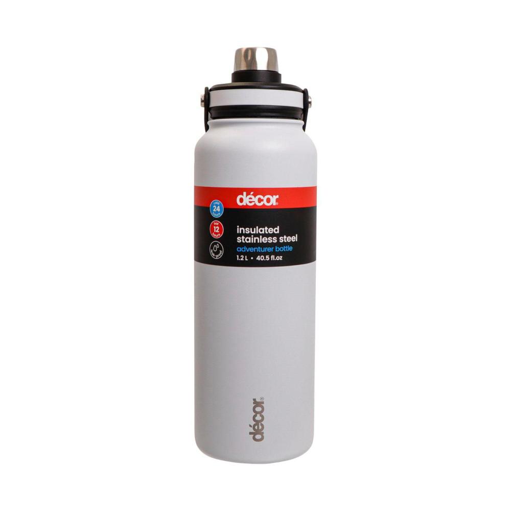 Buy Decor Adventurer Stainless Steel Bottle 1.2L 1 each Coles