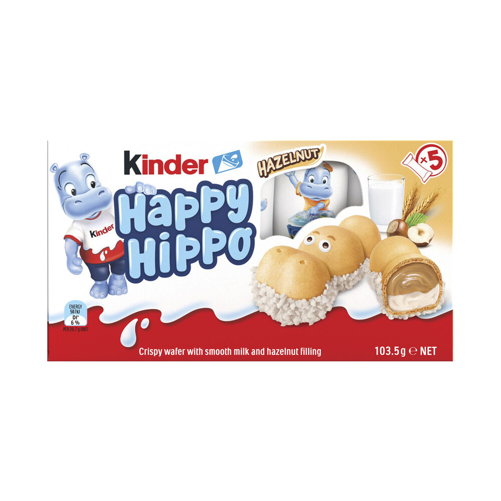 Kinder Happy Hippo Haselnuss 10x103,5g main image 1