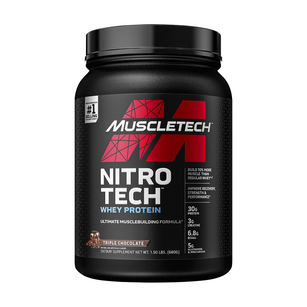 Muscletech Nitrotech Protein Powder Chocolate | 680g