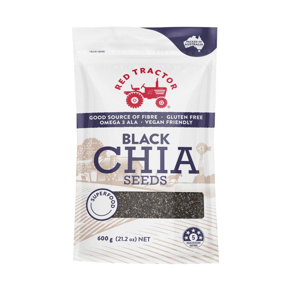 Red Tractor Black Chia Seeds | 600g