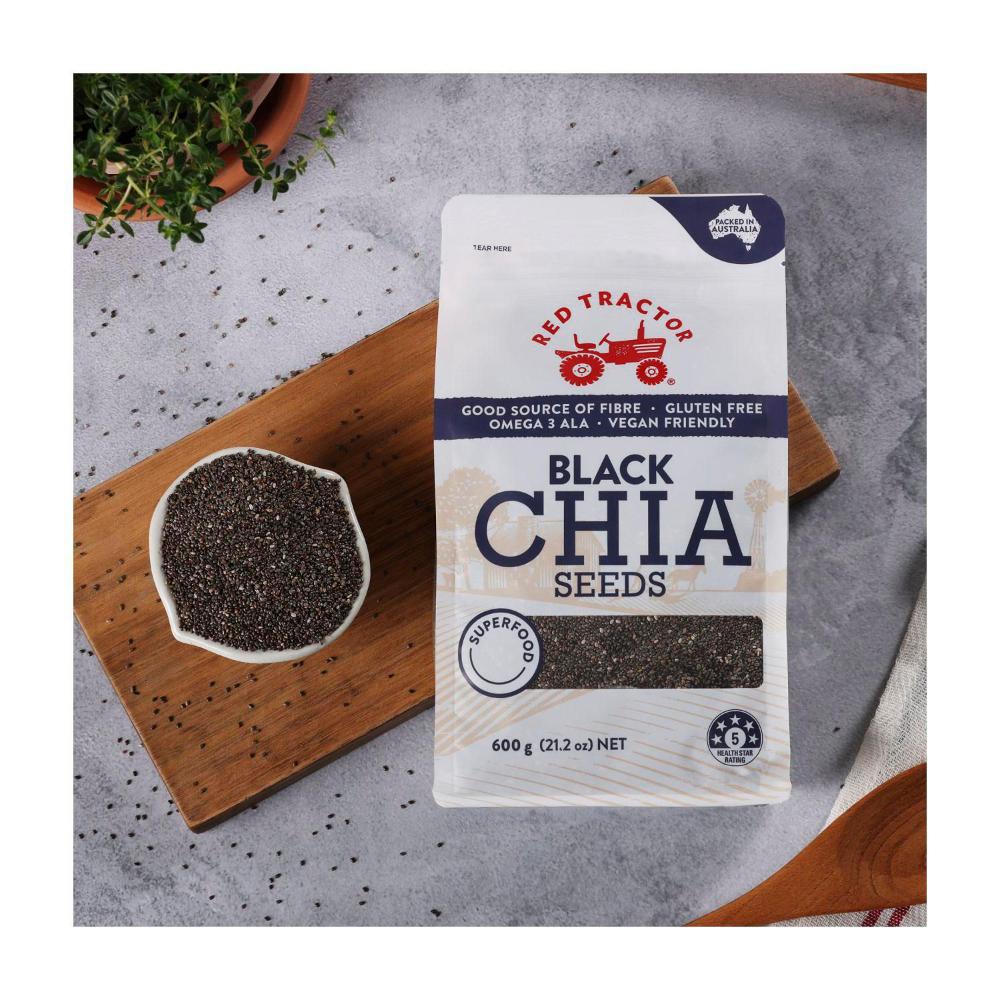 Red Tractor Black Chia Seeds | 600g