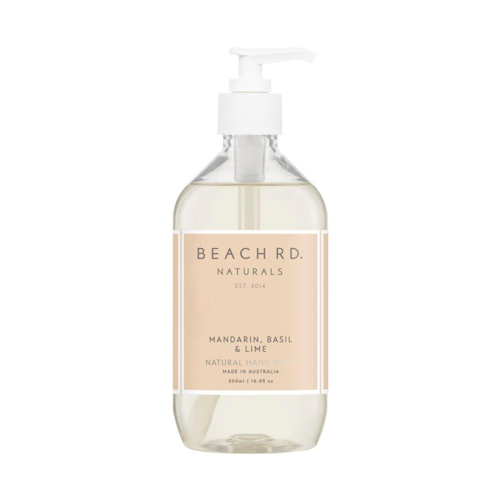 Buy Beach Road Naturals Basil Lime & Mandarin Castile Hand Wash 500mL Coles