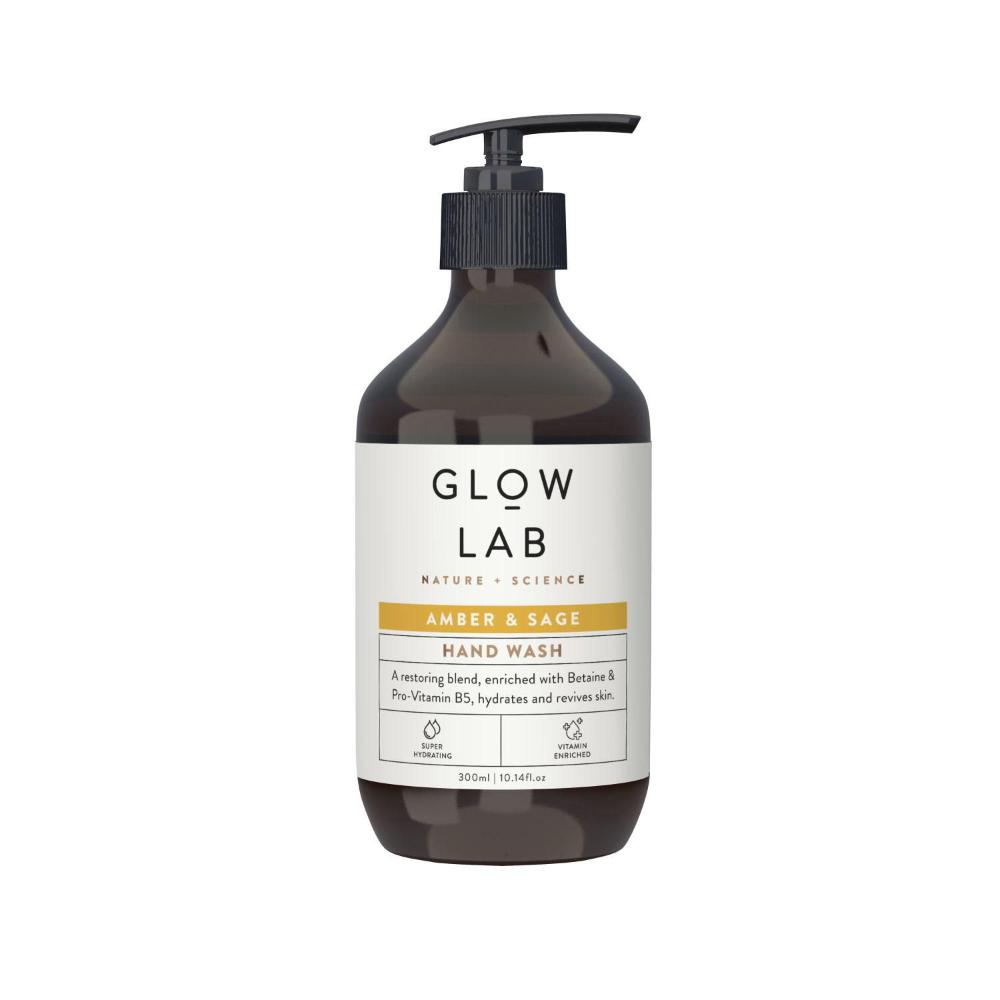 Buy Glow Lab Amber & Sage Hand Wash 300mL Coles