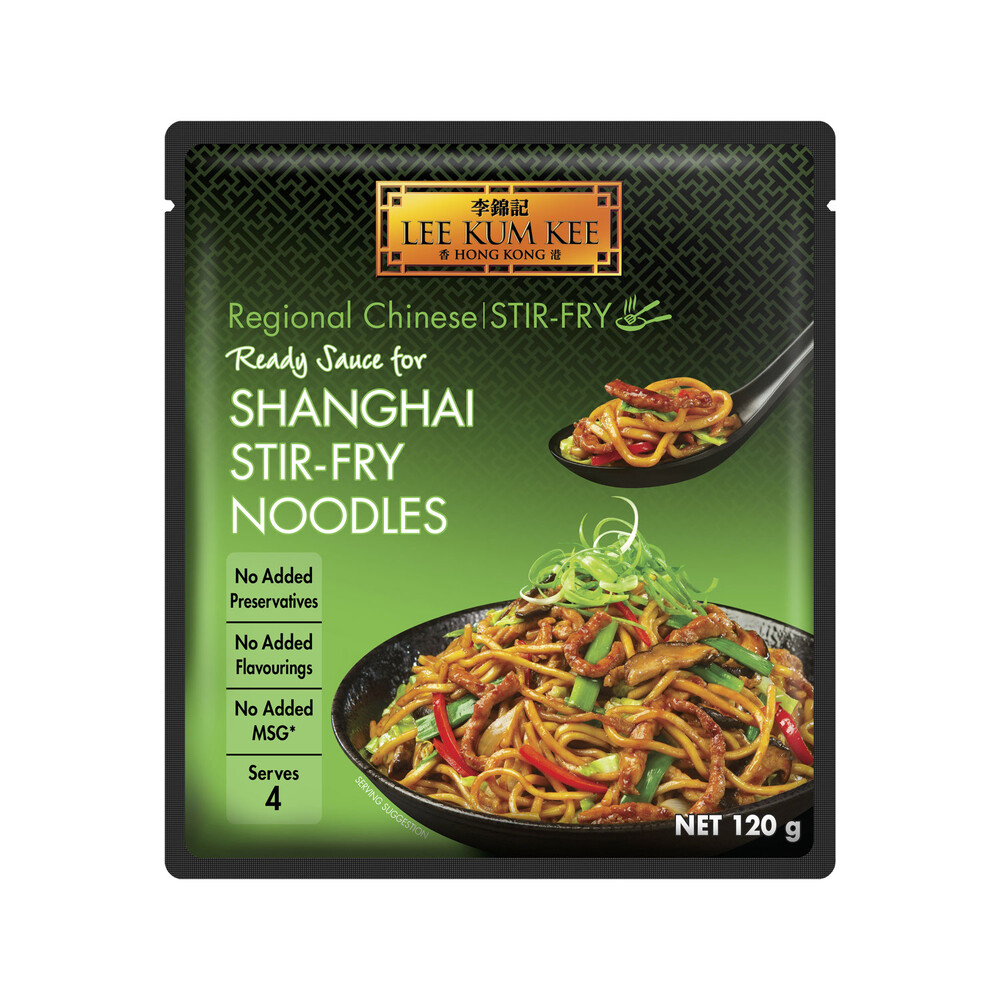 Buy Lee Kum Kee Ready Sauce Shanghai Stir Fry Noodle 120g Coles