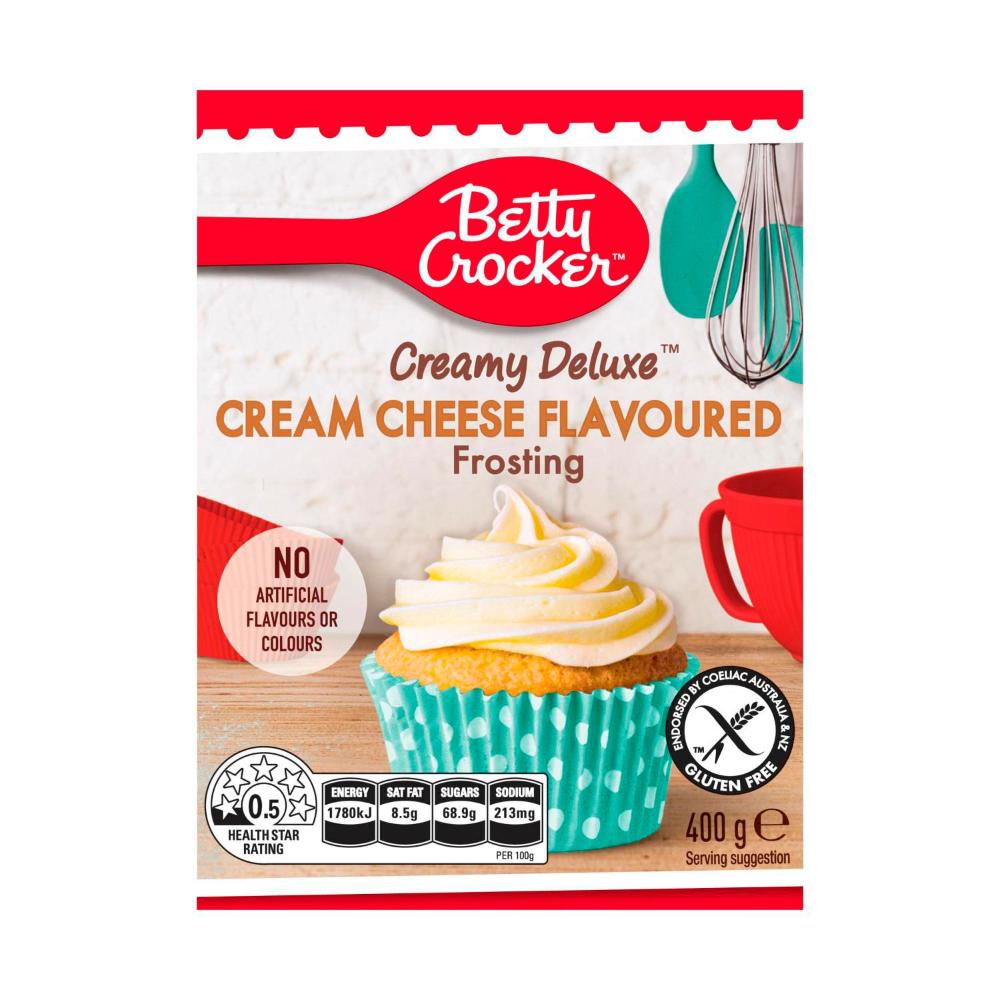 Buy Betty Crocker Frosting Cream Cheese 400g Coles