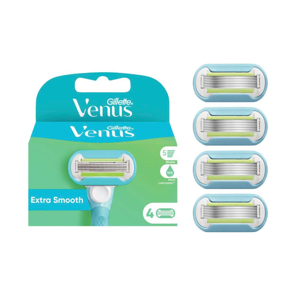 Buy Gillette Venus Extra Smooth Women's Razor Blade 4 pack Coles