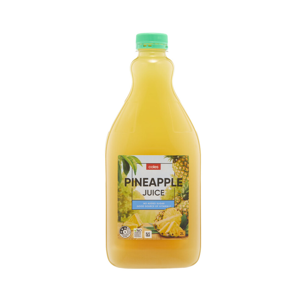 Buy Coles Juice Pineapple 2L Coles