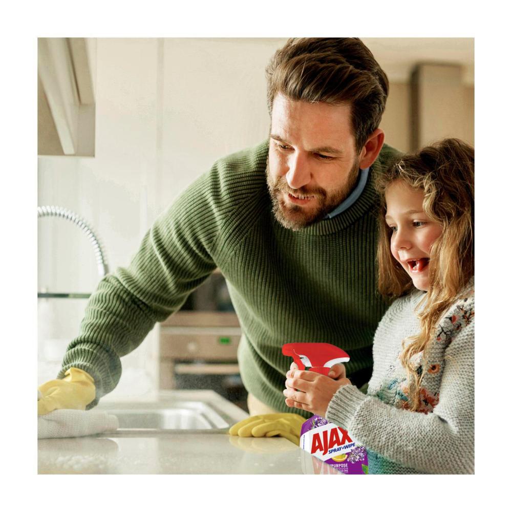 Ajax Spray N Wipe Lavender & Citrus Multi Purpose Cleaner Trigger Pack | 500mL