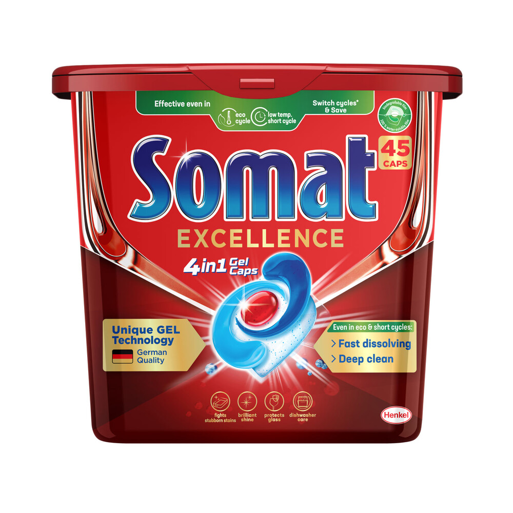 Buy Somat Excellence Dishwashing Tablets 45 pack Coles