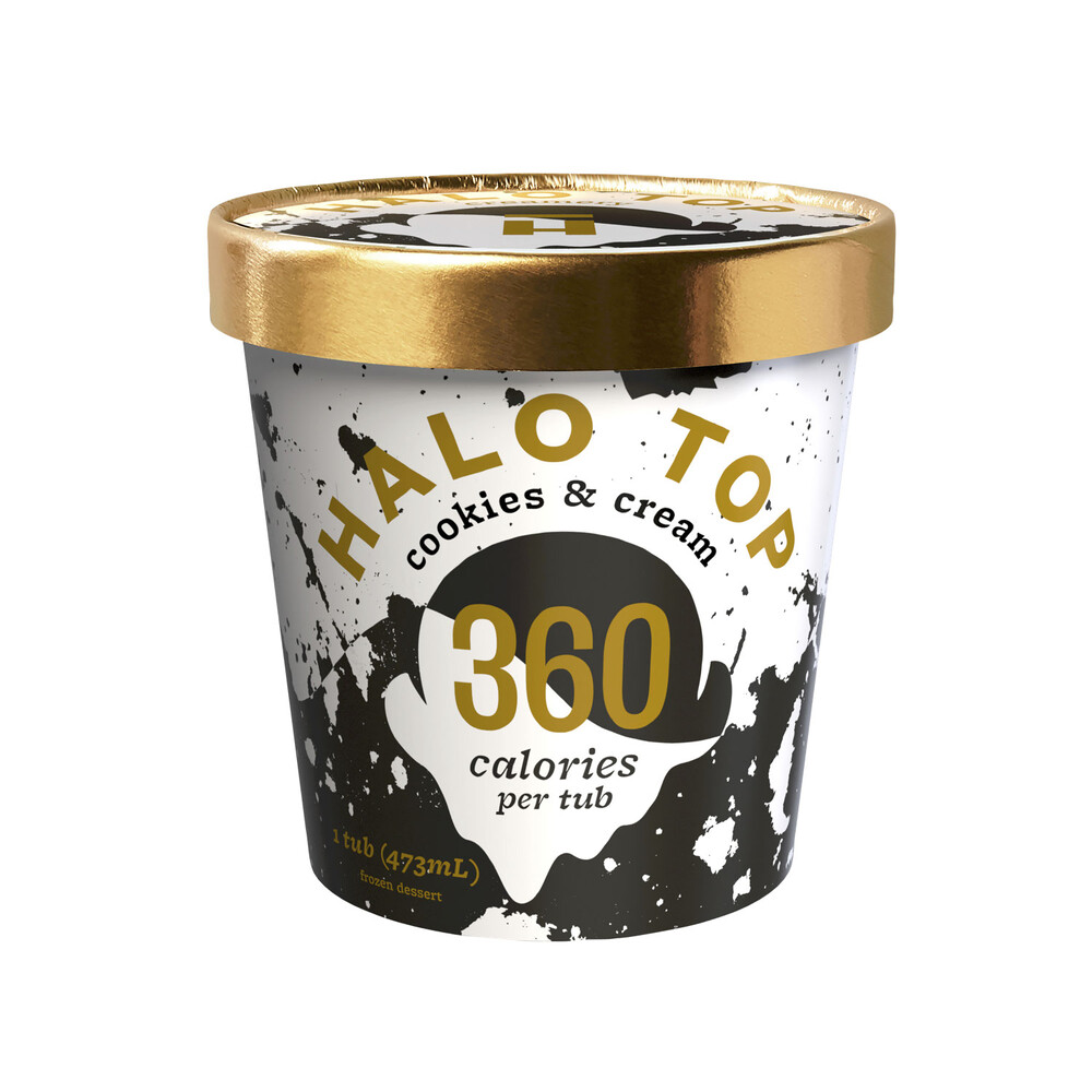 Buy Halo Top Cookies & Cream 473mL Coles