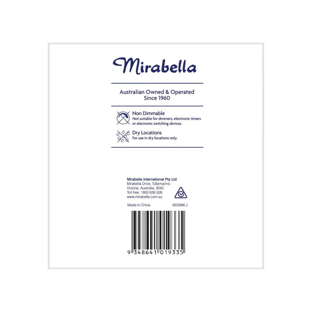 Mirabella Led Gls BC 14w 1400lum 4000k Cool White | 2 pack