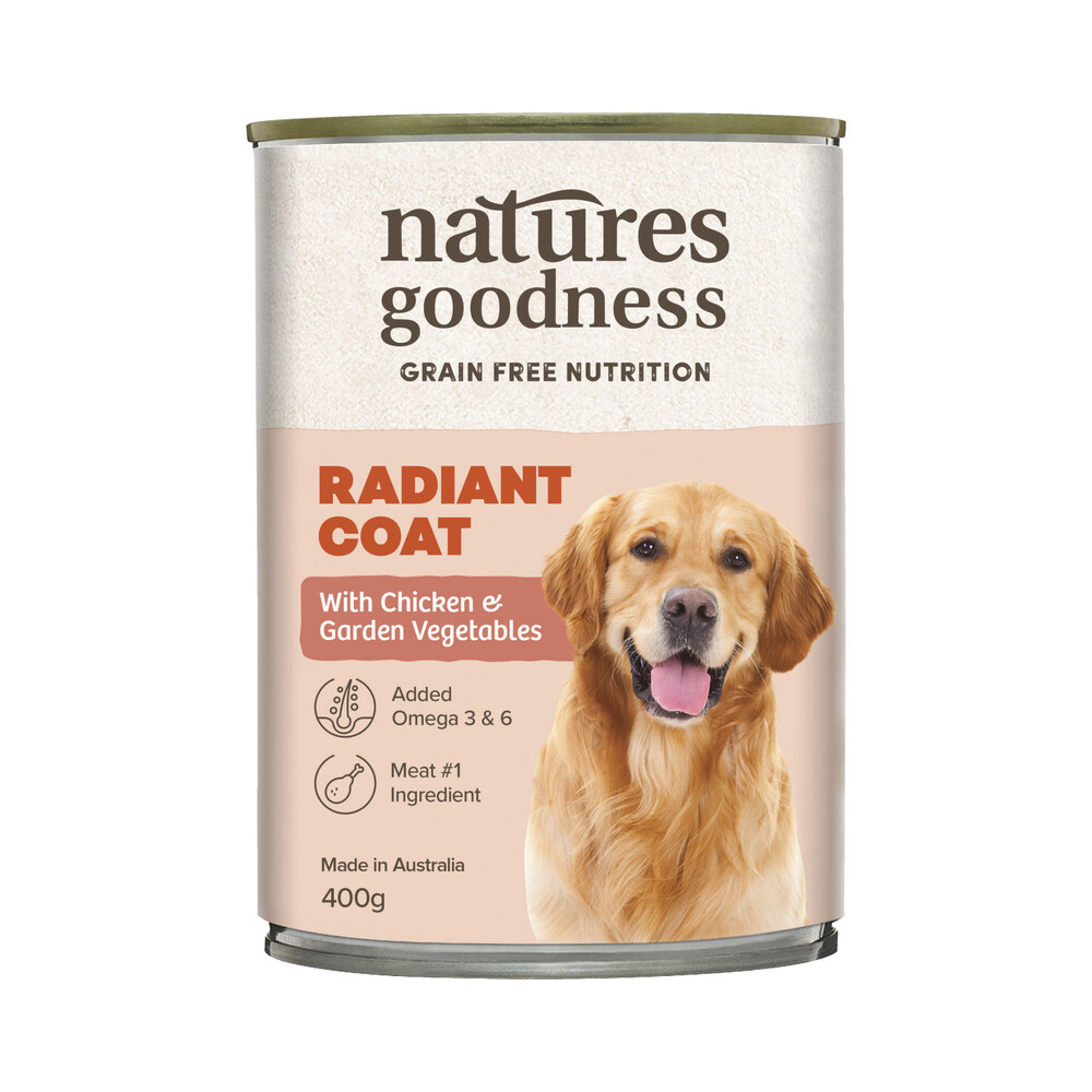 Buy Natures Goodness Grain Free Nutrition Dog Food Radiant Coat With