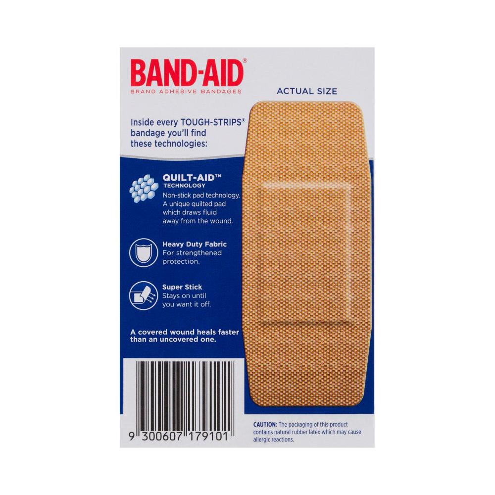 Band Aid XL Fabric Tough Strips | 10 pack
